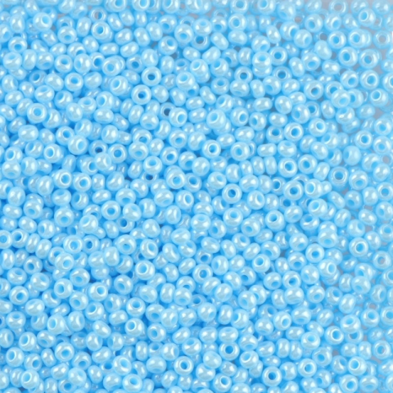 68000 бісер №10 Preciosa (Чехія) 5 грамів. Перламутровий натуральний