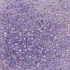 68428 бісер №10 Preciosa (Чехія) 5 грамів. Прозорий профарбований райдужний