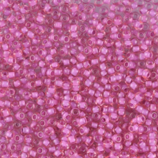 80928 бісер №10 Preciosa (Чехія) 5 грамів. Прозорий профарбований