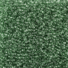 01163-10/0 Бісер Чехія (кристалічний сіро-зелений), упаковка 50 грамів