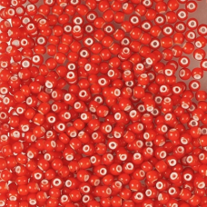 93730 бісер Preciosa (Чехія) 5 грамів. Прозорий червоний з білою серединкою 93730 бісер Preciosa (Чехія) 5 грамів. Прозорий червоний з білою серединкою