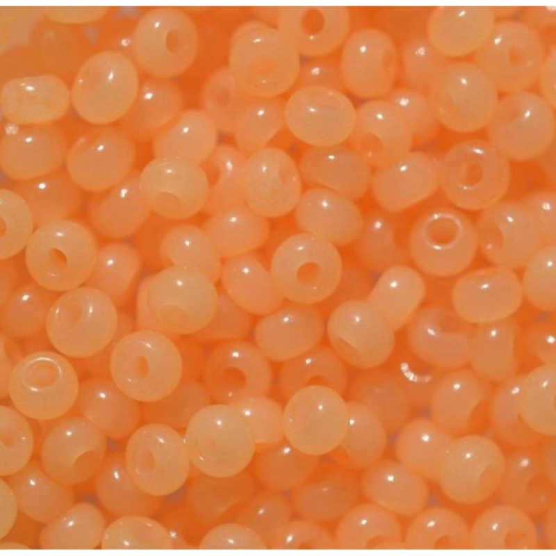 02183 бісер №10 Preciosa (Чехія) 5 грамів. Алебастровий