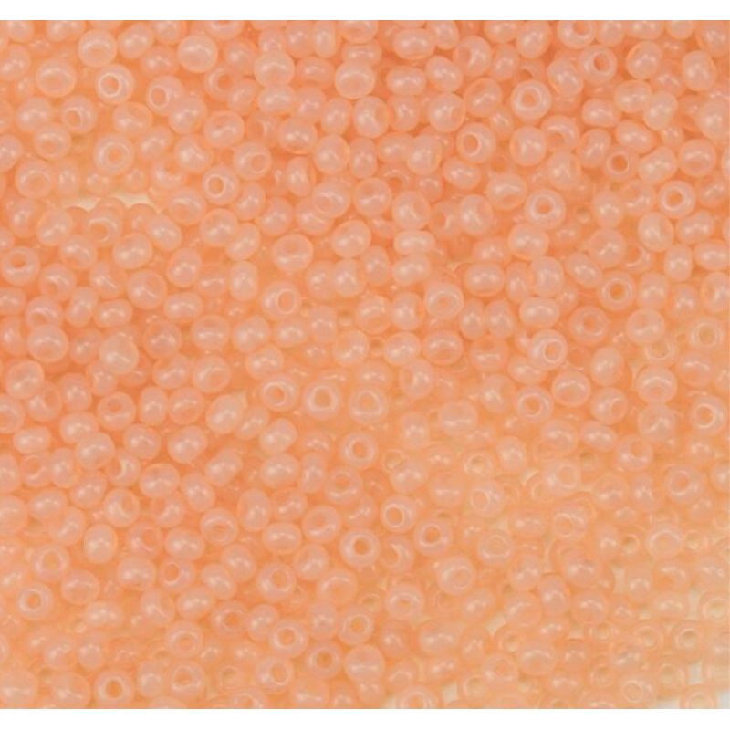 02284 бісер №10 Preciosa (Чехія) 5 грамів. Алебастровий