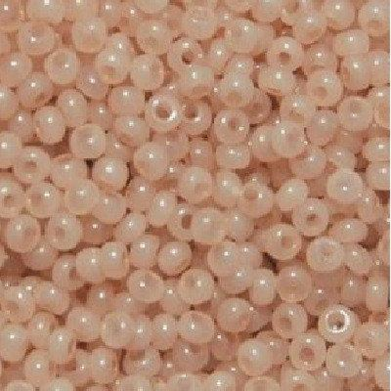 02285 бісер №10 Preciosa (Чехія) 5 грамів. Алебастровий