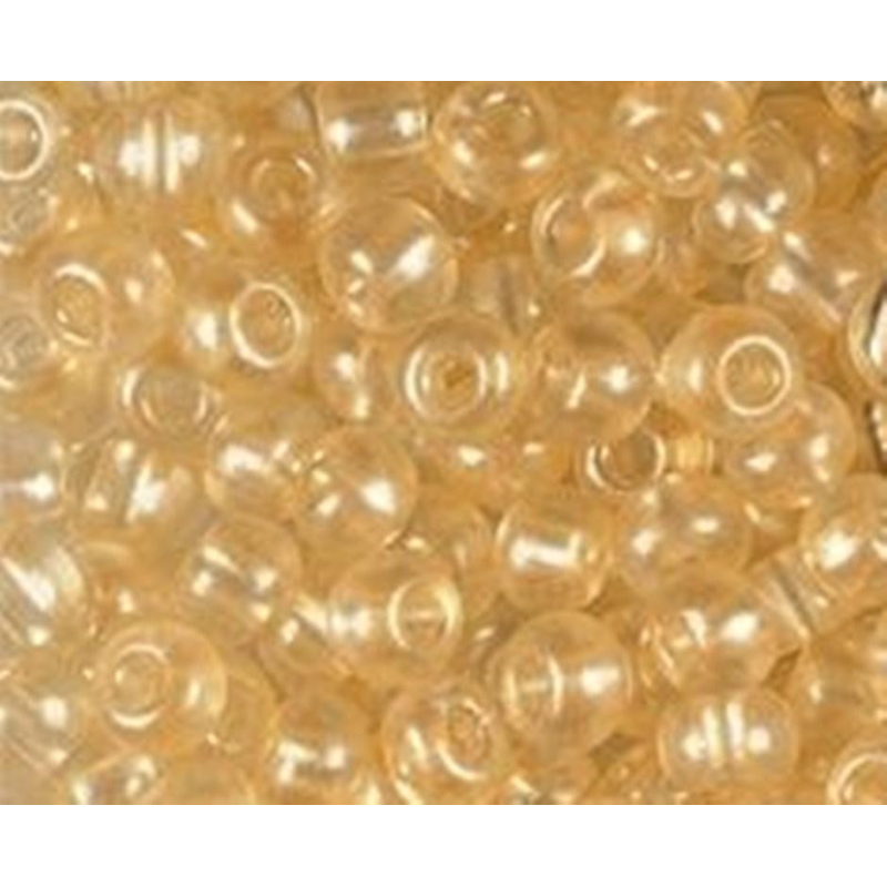 08192 бісер №10 Preciosa (Чехія) 5 грамів. Напівпрозорий