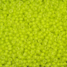 08786 matt бісер №10 Preciosa (Чехія) 5 грамів. Прозорий матовий неоновий