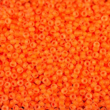 08789 matt бісер №10 Preciosa (Чехія) 5 грамів. Прозорий матовий неоновий