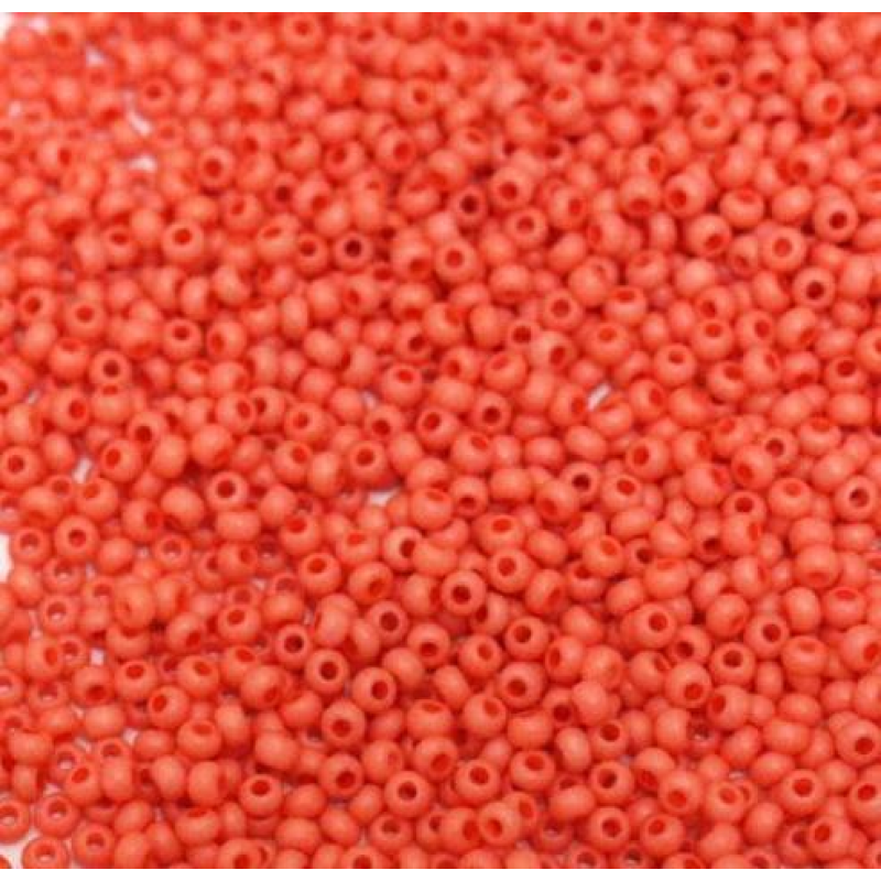 09351 matt бісер №10 Preciosa (Чехія) 5 грамів. Натуральний матовий