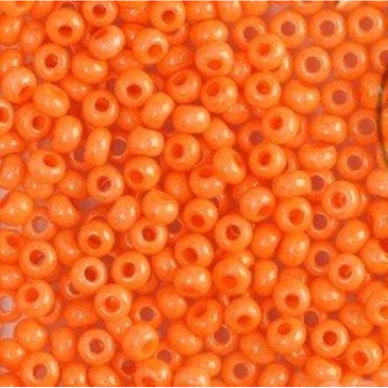 16189 бісер №10 Preciosa (Чехія) 5 грамів. Алебастровий перламутровий