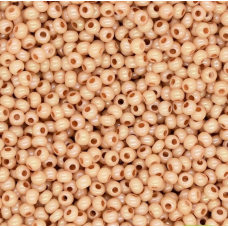 16483 бісер №10 Preciosa (Чехія) 5 грамів. Алебастровий перламутровий райдужний