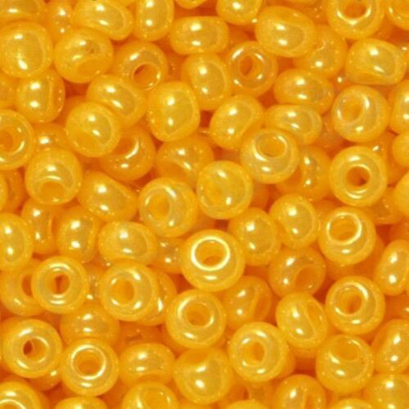 17183 бісер №10 Preciosa (Чехія) 5 грамів. Перламутровий