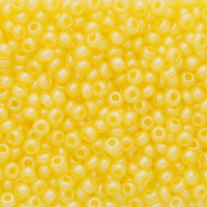 17986 бісер №10 Preciosa (Чехія) 5 грамів. Алебастровий