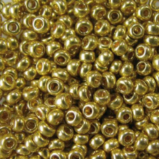 18181 бісер №10 Preciosa (Чехія) 5 грамів. Металізований