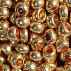 18304 бісер №10 Preciosa (Чехія) 5 грамів. Металізований
