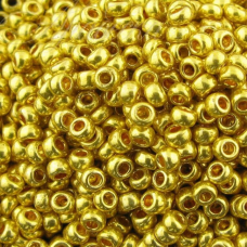 18388 бісер №10 Preciosa (Чехія) 5 грамів. Металізований