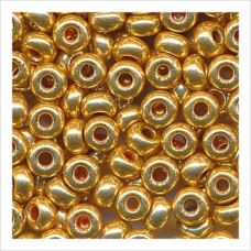 18581 бісер №10 Preciosa (Чехія) 5 грамів. Металізований
