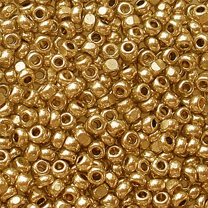 18583 бісер №10 Preciosa (Чехія) 5 грамів. Металізований