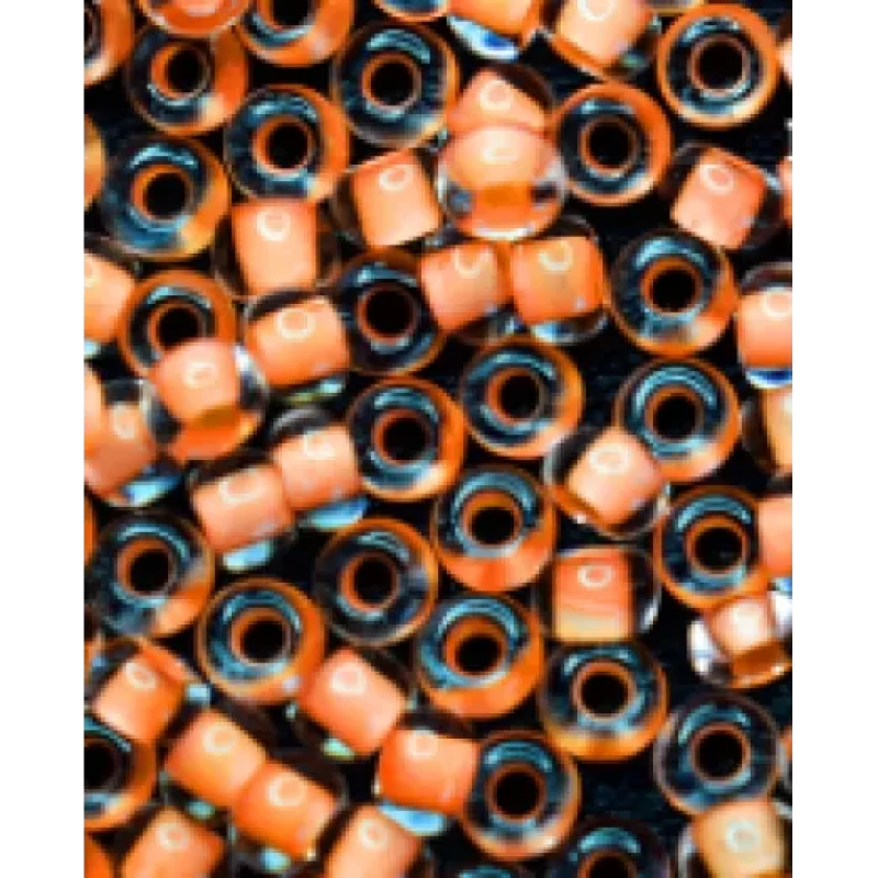 38089 бісер №10 Preciosa (Чехія) 5 грамів. Прозорий профарбований