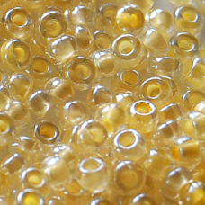 38183 бісер №10 Preciosa (Чехія) 5 грамів. Прозорий профарбований