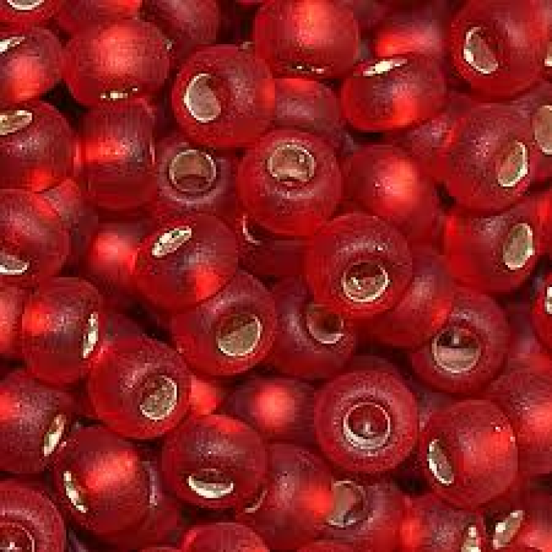 178-10/0-97070 Бісер Чехія (блискучий матовий, червоний), упаковка 50 грамів