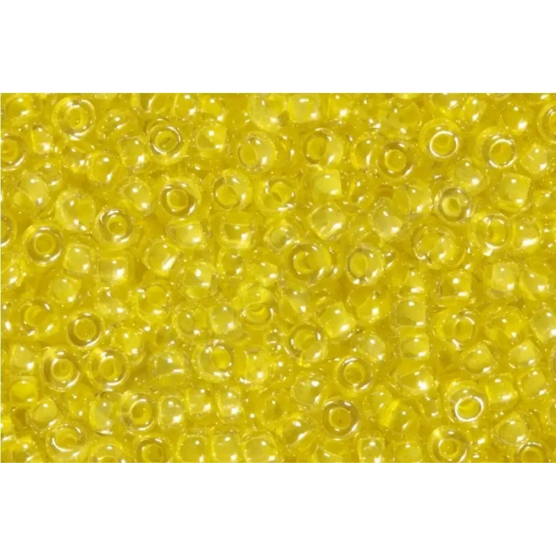 38186 бісер №10 Preciosa (Чехія) 5 грамів. Прозорий профарбований