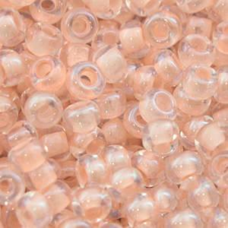 38187 бісер №10 Preciosa (Чехія) 5 грамів. Прозорий профарбований