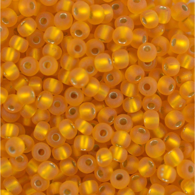 179-10/0-87060 Бісер Чехія (блискучий матовий, абрикосовий), упаковка 50 грамів