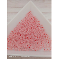 38389 matt бісер №10 Preciosa (Чехія) 5 грамів. Прозорий профарбований матовий