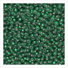 180-10/0-57120 Бісер Чехія (блискучий матовий, зелений), упаковка 50 грамів