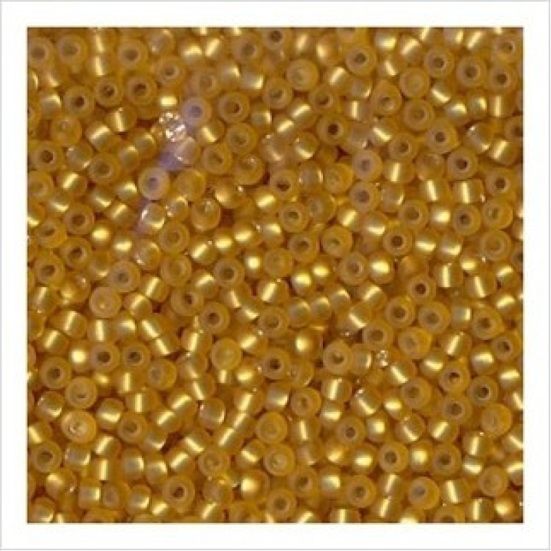 182-10/0-17050 Бісер Чехія (блискучий матовий, золотистий), упаковка 50 грамів