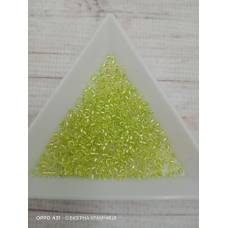 68286 бісер №10 Preciosa (Чехія) 5 грамів. Прозорий профарбований