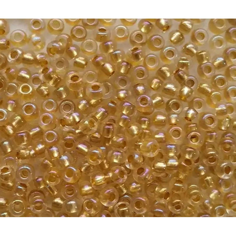 68484 бісер №10 Preciosa (Чехія) 5 грамів. Прозорий профарбований райдужний 68484 бісер №10 Preciosa (Чехія) 5 грамів. Прозорий профарбований райдужний