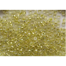 68486 бісер №10 Preciosa (Чехія) 5 грамів. Прозорий профарбований райдужний