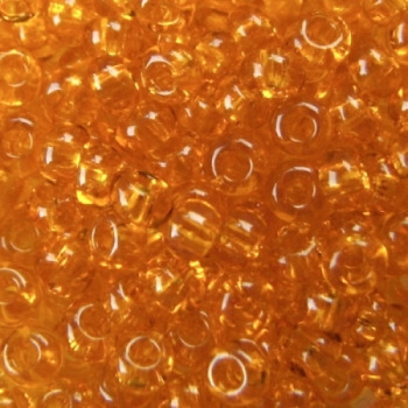 80060 бісер №10 Preciosa (Чехія) 5 грамів. Прозорий