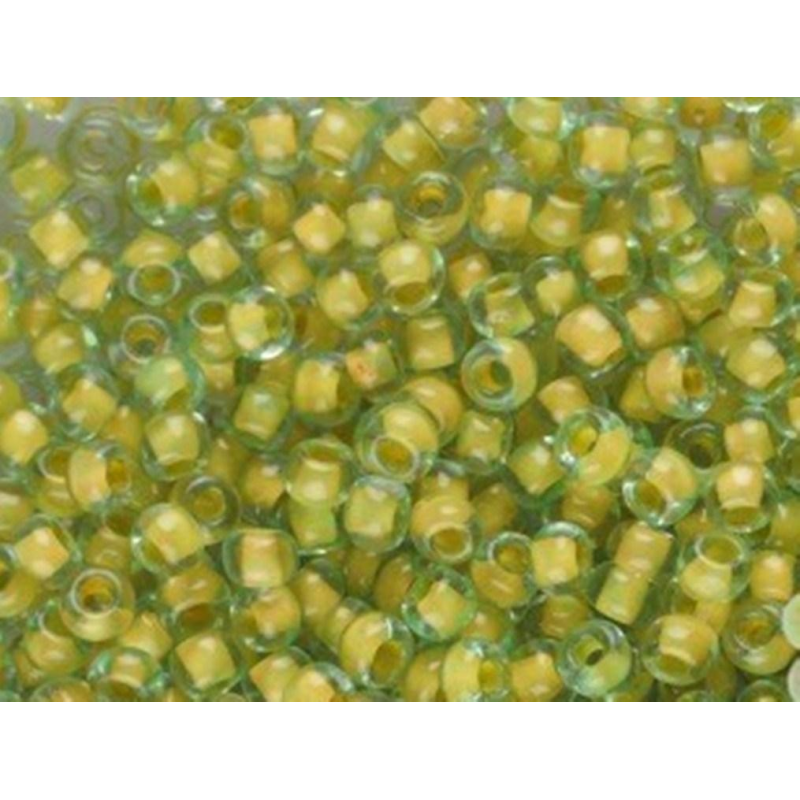 80683 бісер №10 Preciosa (Чехія) 5 грамів. Прозорий профарбований