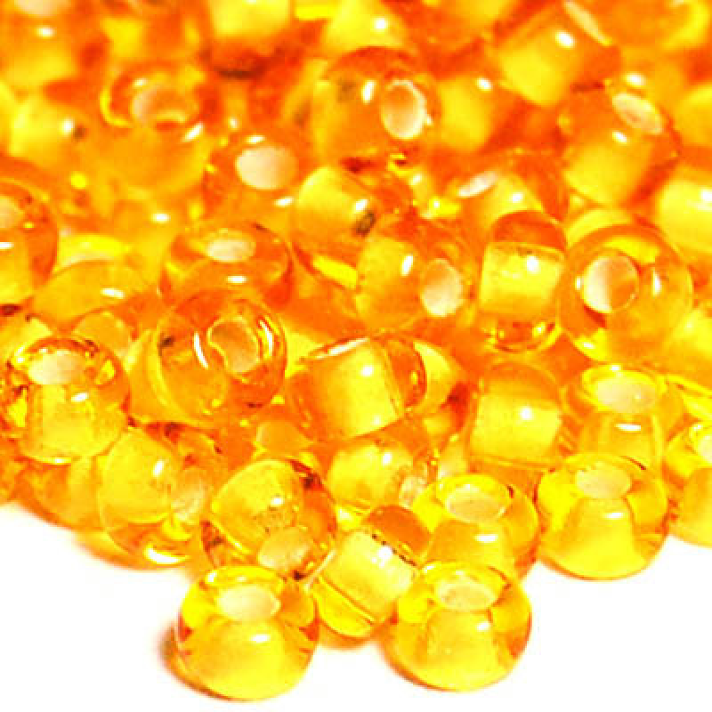 85066 бісер №10 Preciosa (Чехія) 5 грамів. Прозорий профарбований