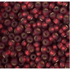 188-10/0-97120 Бісер Чехія (блискучий матовий, бордовий), упаковка 50 грамів