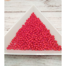 90077 бісер №10 Preciosa (Чехія) 5 грамів. Прозорий профарбований