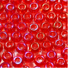 91070 бісер №10 Preciosa (Чехія) 5 грамів. Глазурований райдужний