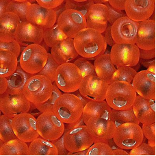 194-10/0-97030 Бісер Чехія (матовий з блискучою серединкою), упаковка 50 грамів