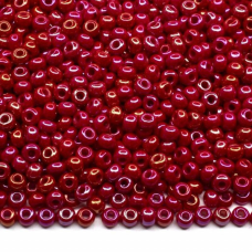 94210 бісер №10 Preciosa (Чехія) 5 грамів. Перламутровий райдужний