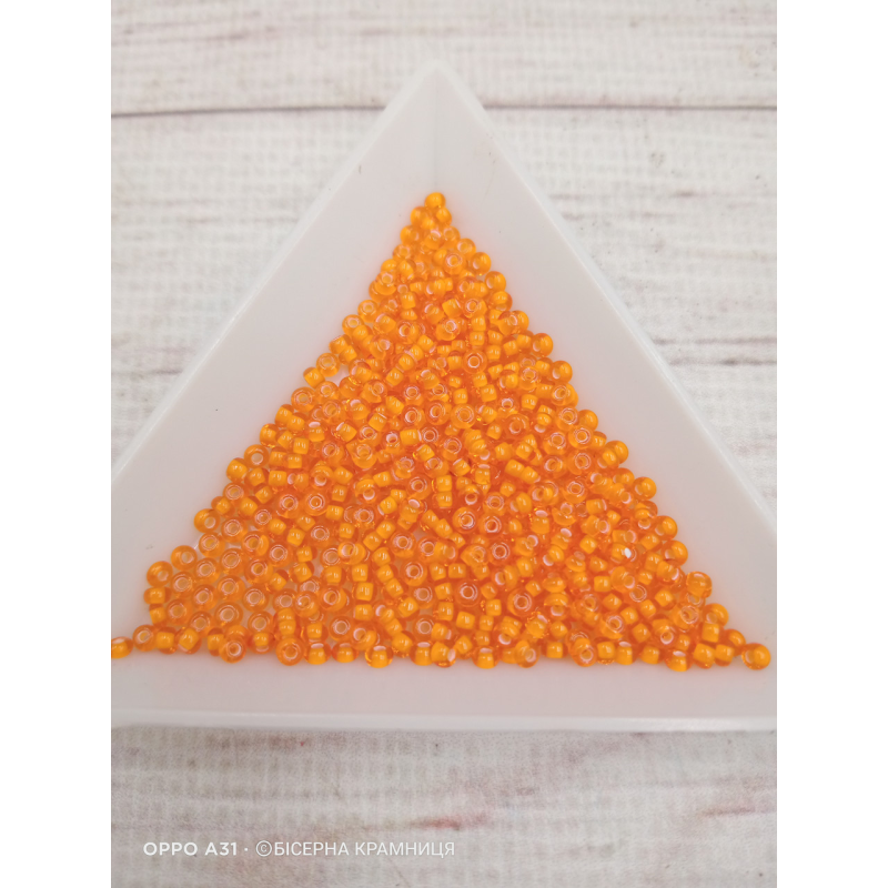 95006 бісер №10 Preciosa (Чехія) 5 грамів. Прозорий профарбований 95006 бісер №10 Preciosa (Чехія) 5 грамів. Прозорий профарбований