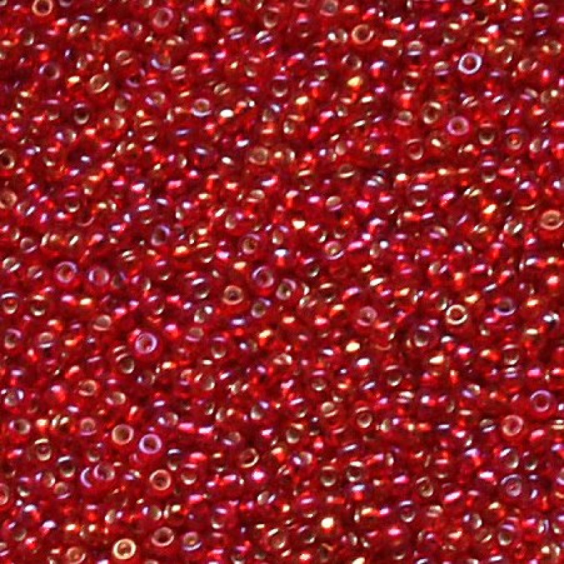 97079 бісер №10 Preciosa (Чехія) 5 грамів. Блискучий райдужний