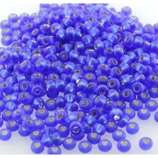 198-10/0-37030 Бісер Чехія (матовий з блискучою серединкою), упаковка 50 грамів