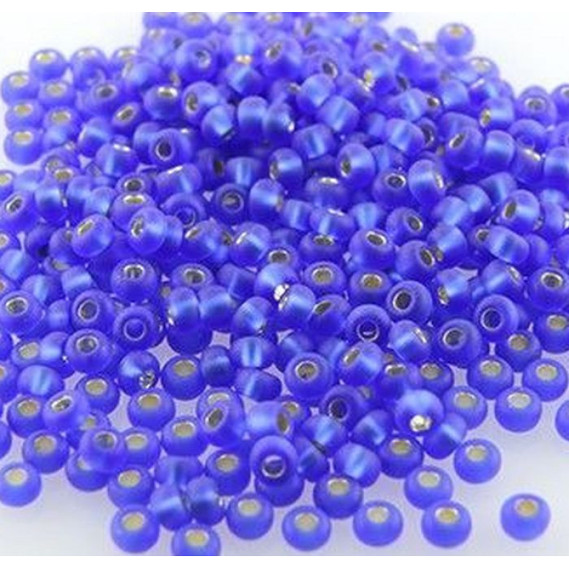 198-10/0-37030 Бісер Чехія (матовий з блискучою серединкою), упаковка 50 грамів