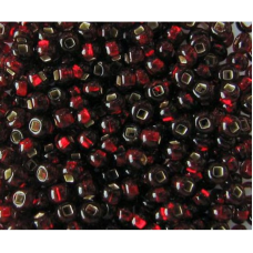 97120 кв бісер №10 Preciosa (Чехія) 5 грамів. Блискучий із квадратною сріброю серединкою