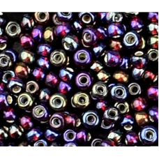 97129 бісер №10 Preciosa (Чехія) 5 грамів. Блискучий райдужний