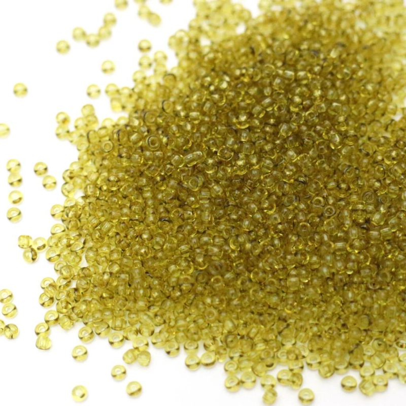 01651 бісер №10 Preciosa (Чехія) 5 грамів. Кристалічний