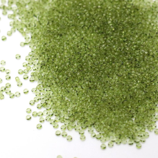 01652 бісер №10 Preciosa (Чехія) 5 грамів. Кристалічний