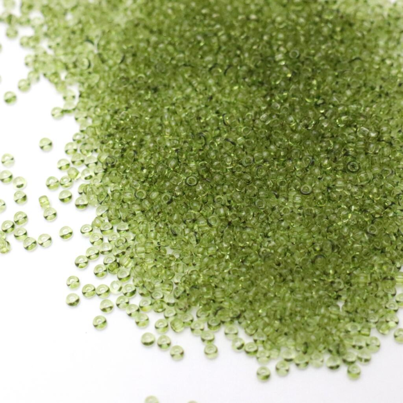 01652 бісер №10 Preciosa (Чехія) 5 грамів. Кристалічний